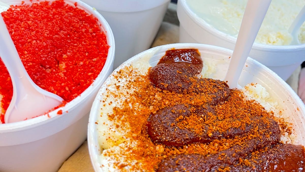 Elote, Hot Cheetos, nachos, and more
